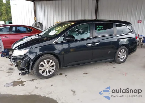 2014 Honda Odyssey Ex-L from USA, damaged, VIN 5FNRL5H64EB120395